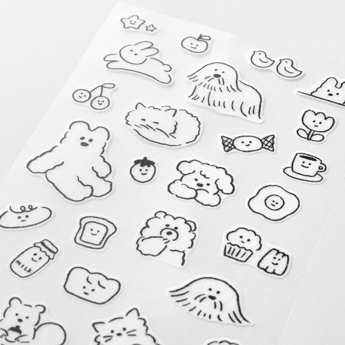 Midori Cute Stickers - Two Sheets
