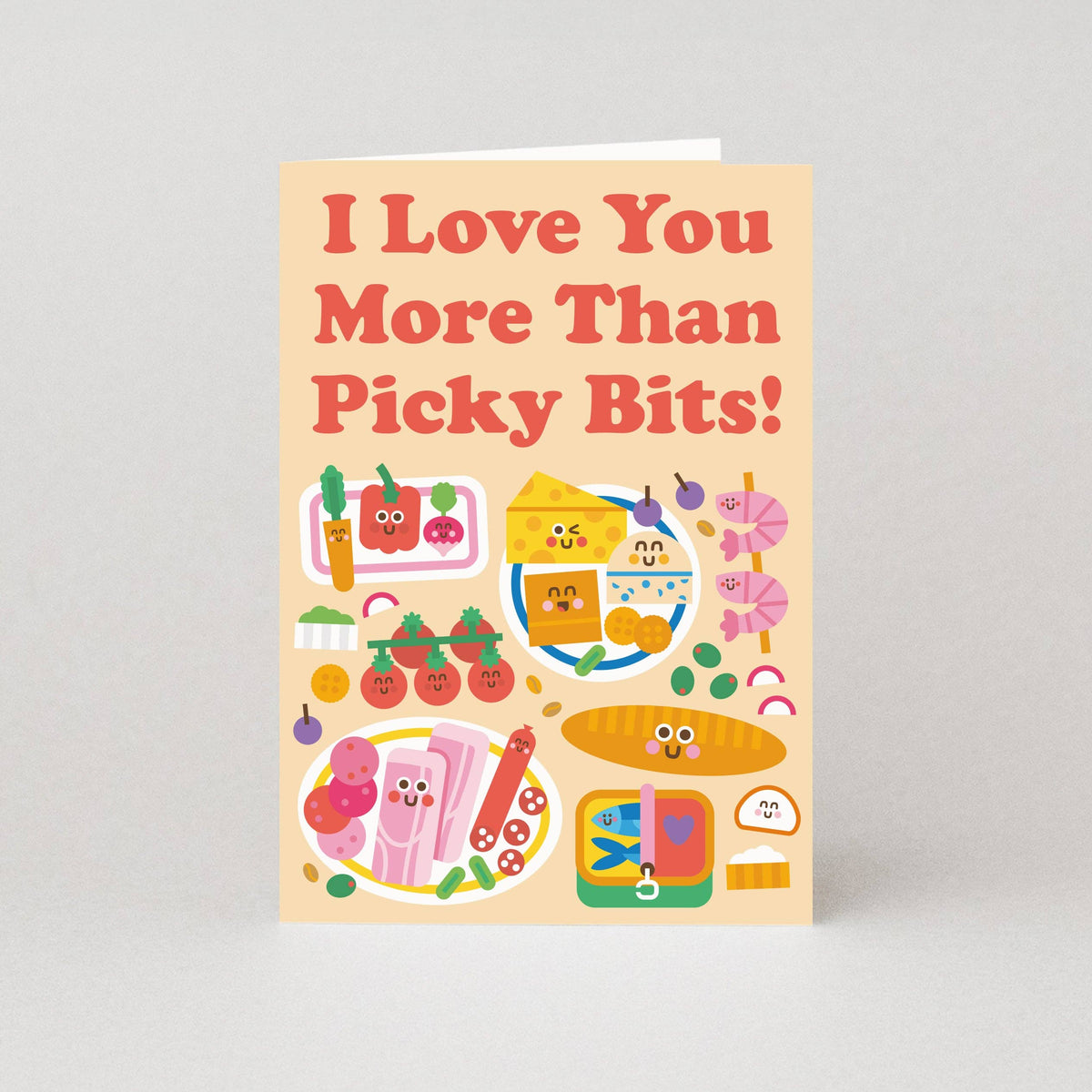 I Love You More Than Picky Bits Card