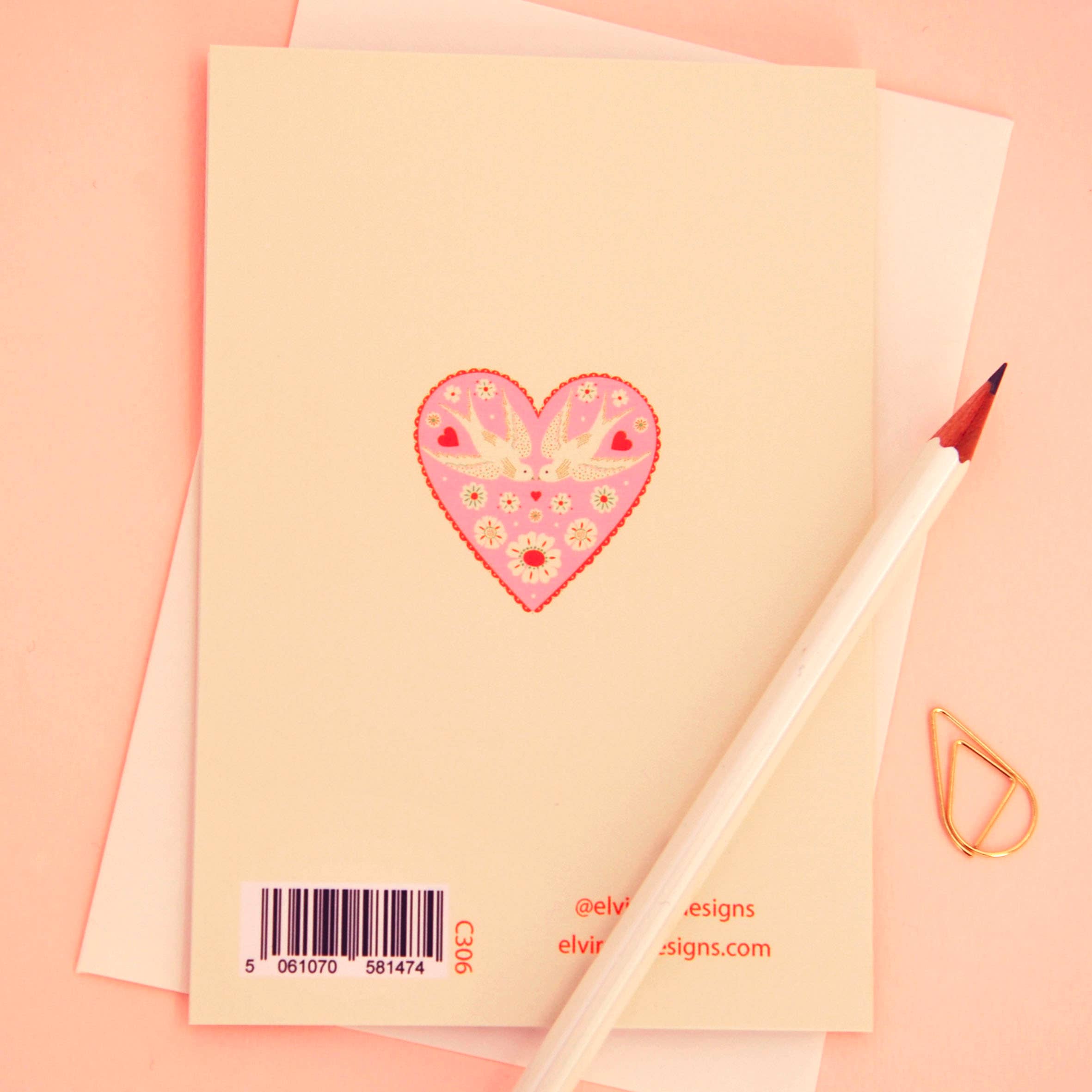 Love Birds Love You Card