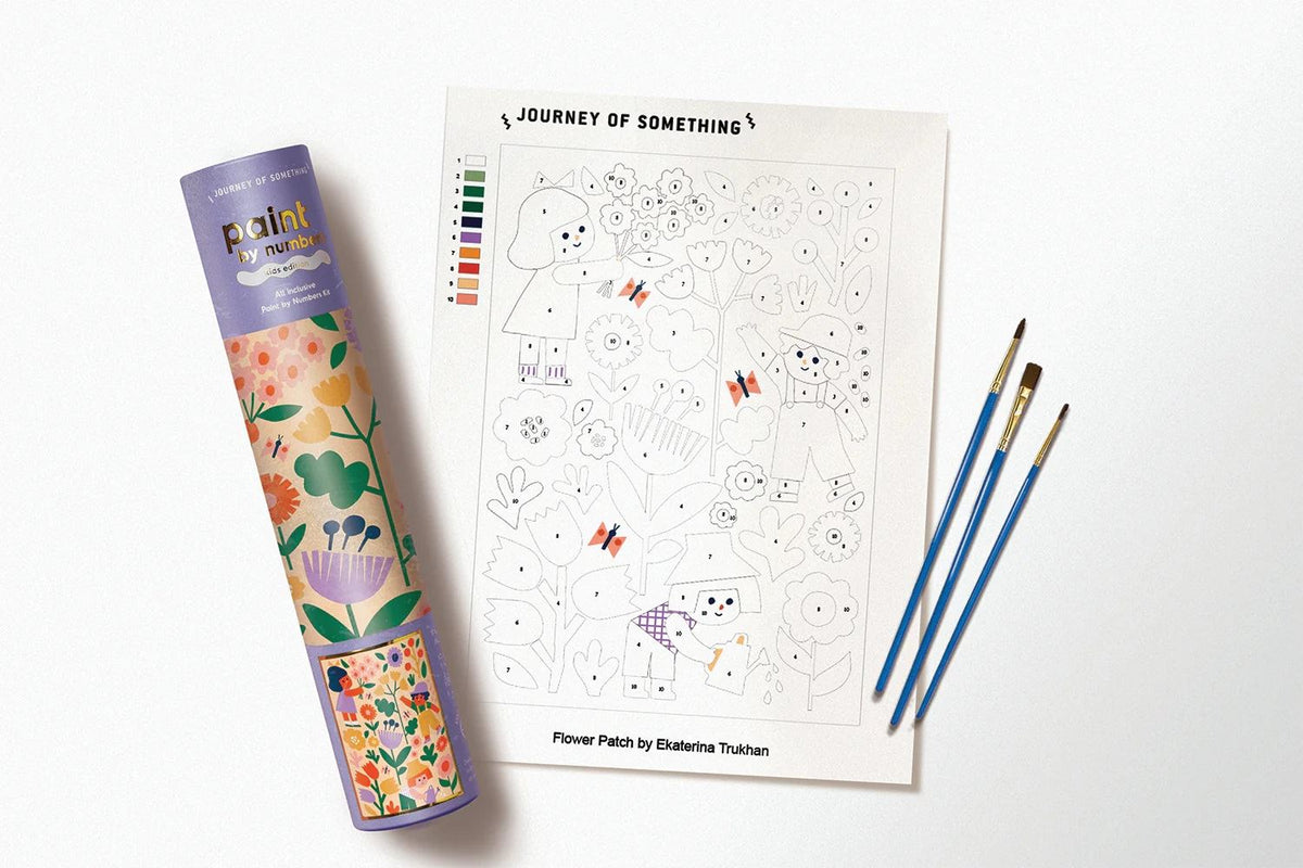 Paint By Numbers Kids - Flower Patch