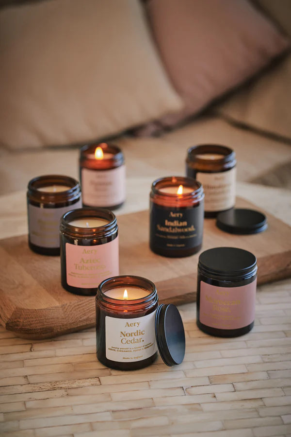Parisian Rose Scented Jar Candle