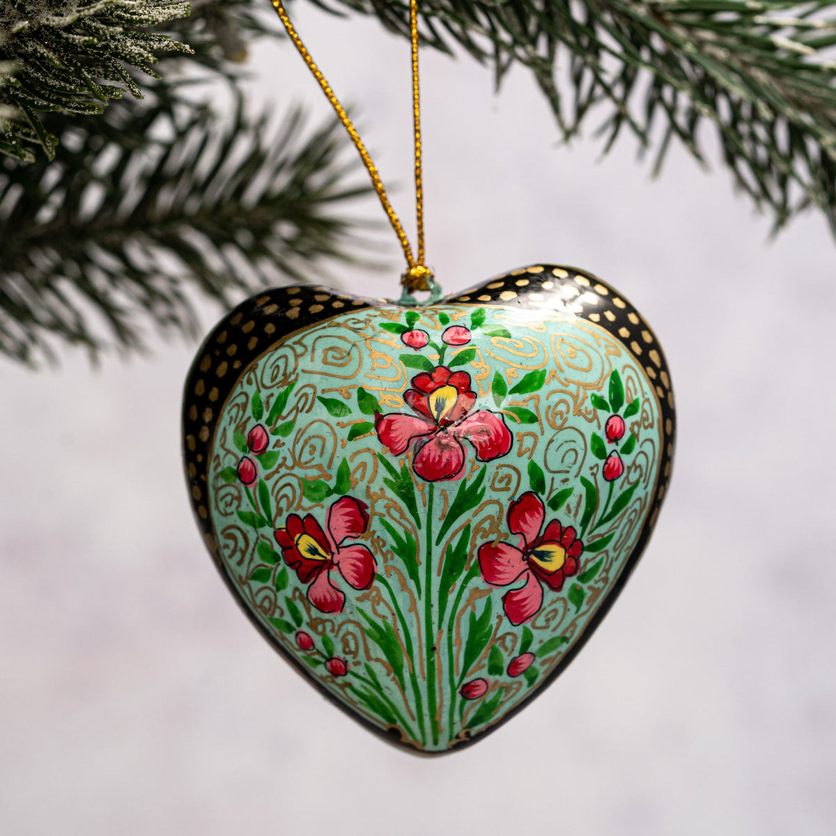 Mint India Hanging Heart Decoration