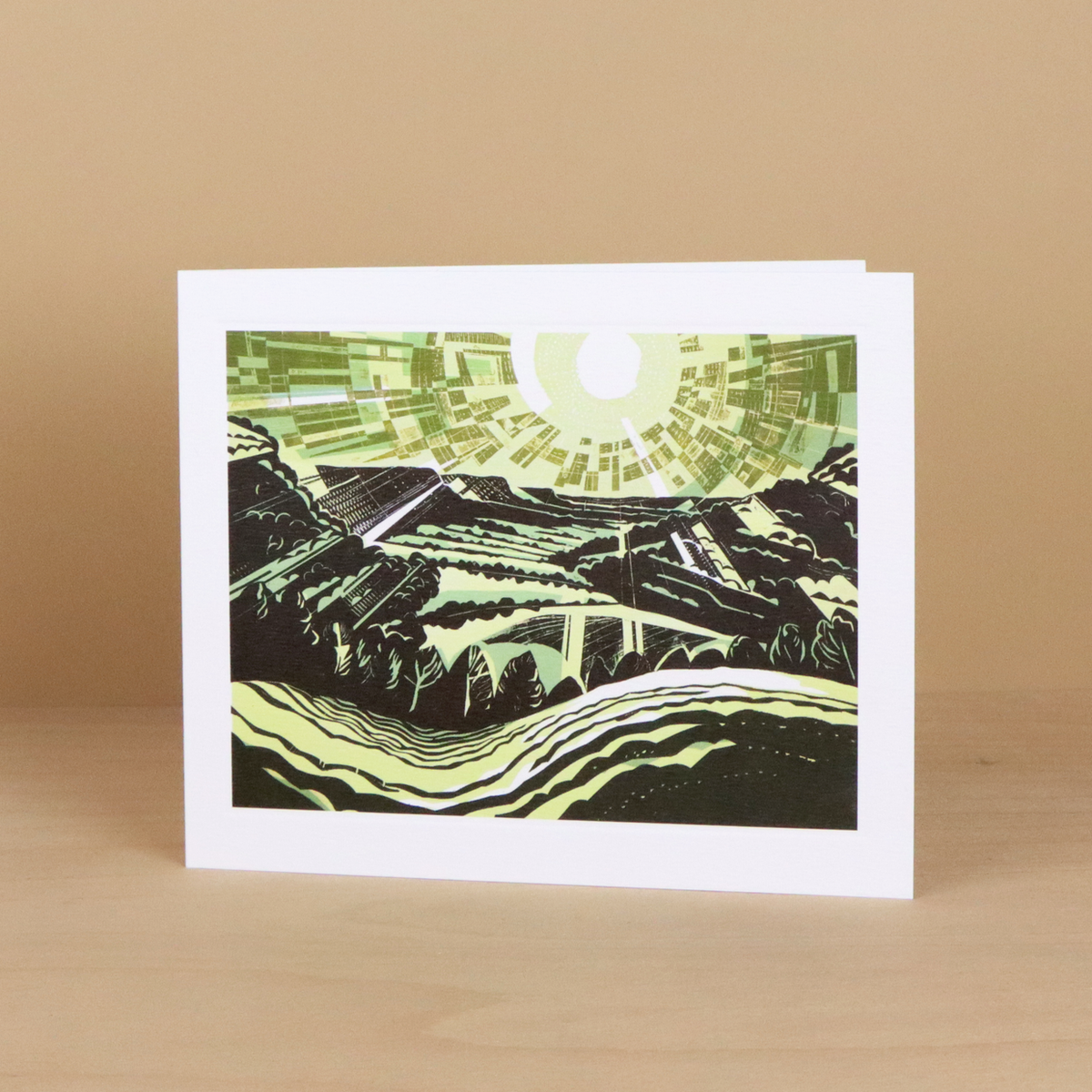 Swift Hills, Slad Blank Card