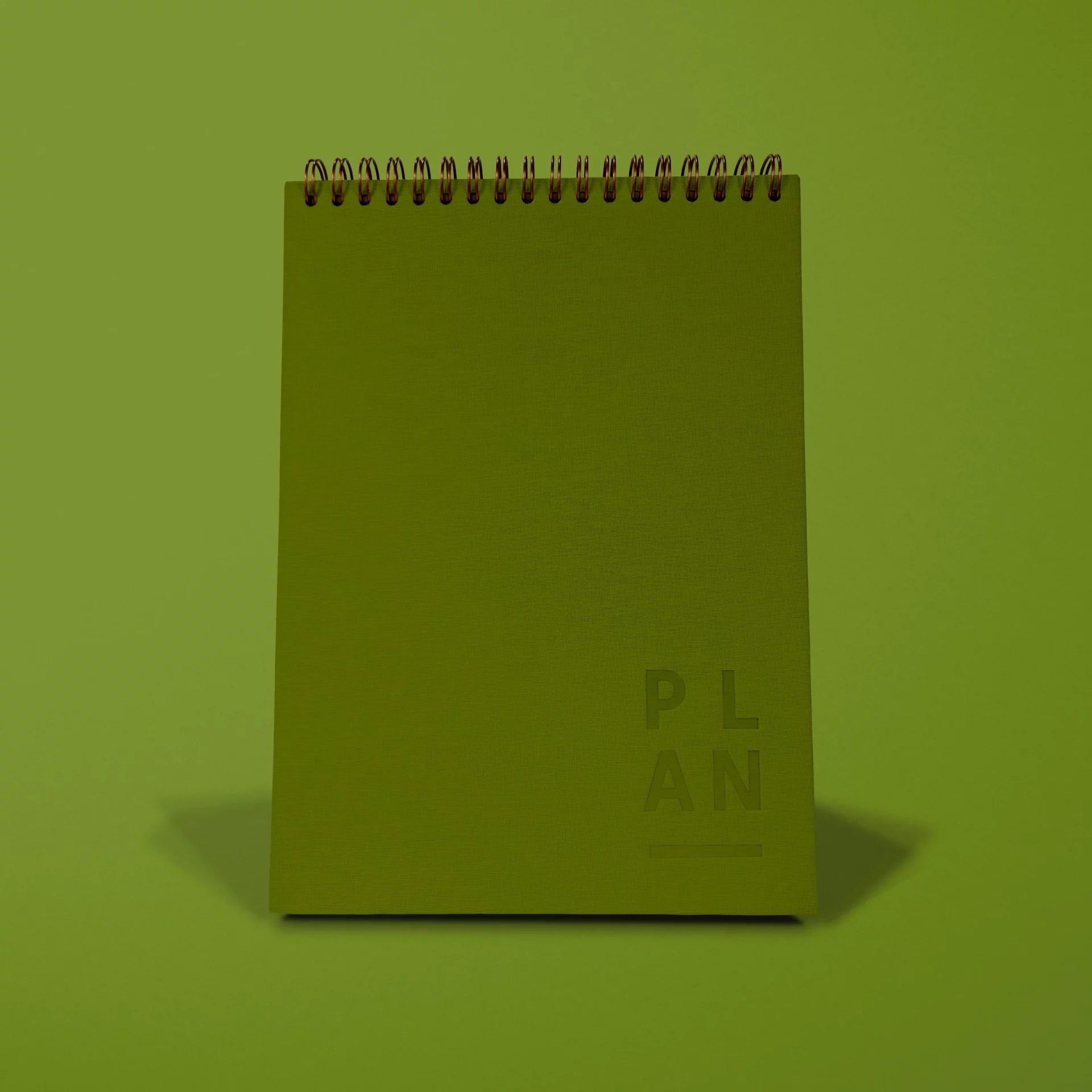 Blank Canvas Weekly Desktop Planner - Khaki