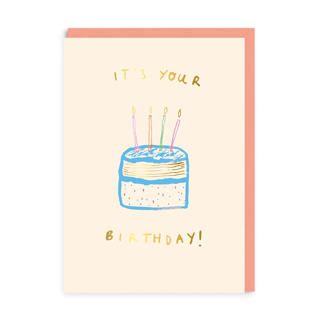 It's Your Birthday Cake Birthday Card