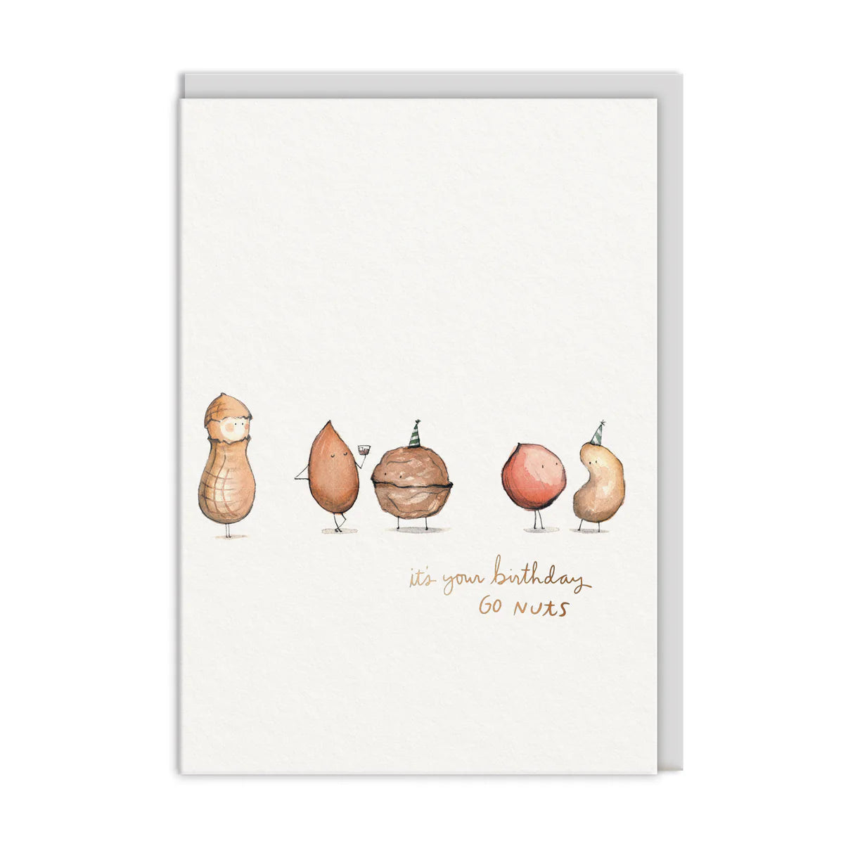 Go Nuts Birthday Card