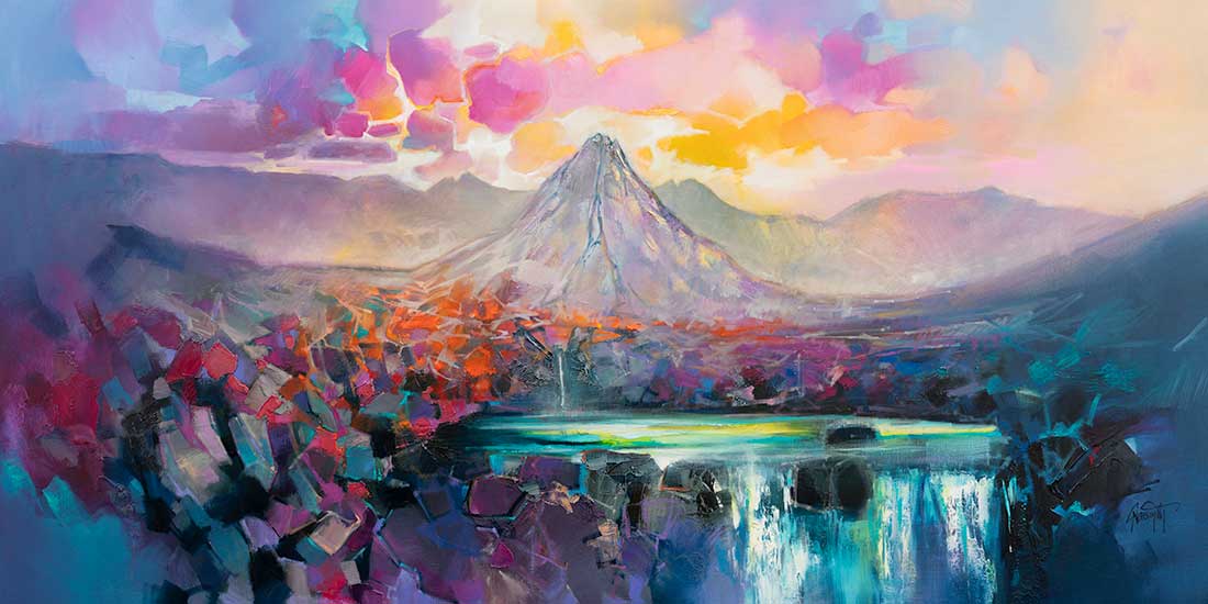Fairy Pools Spirit Mounted Art Print