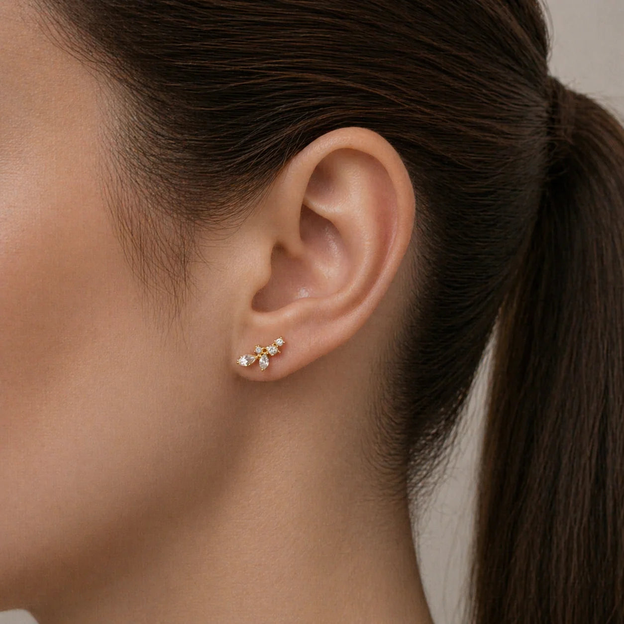 Fairy Wing Stud Earrings