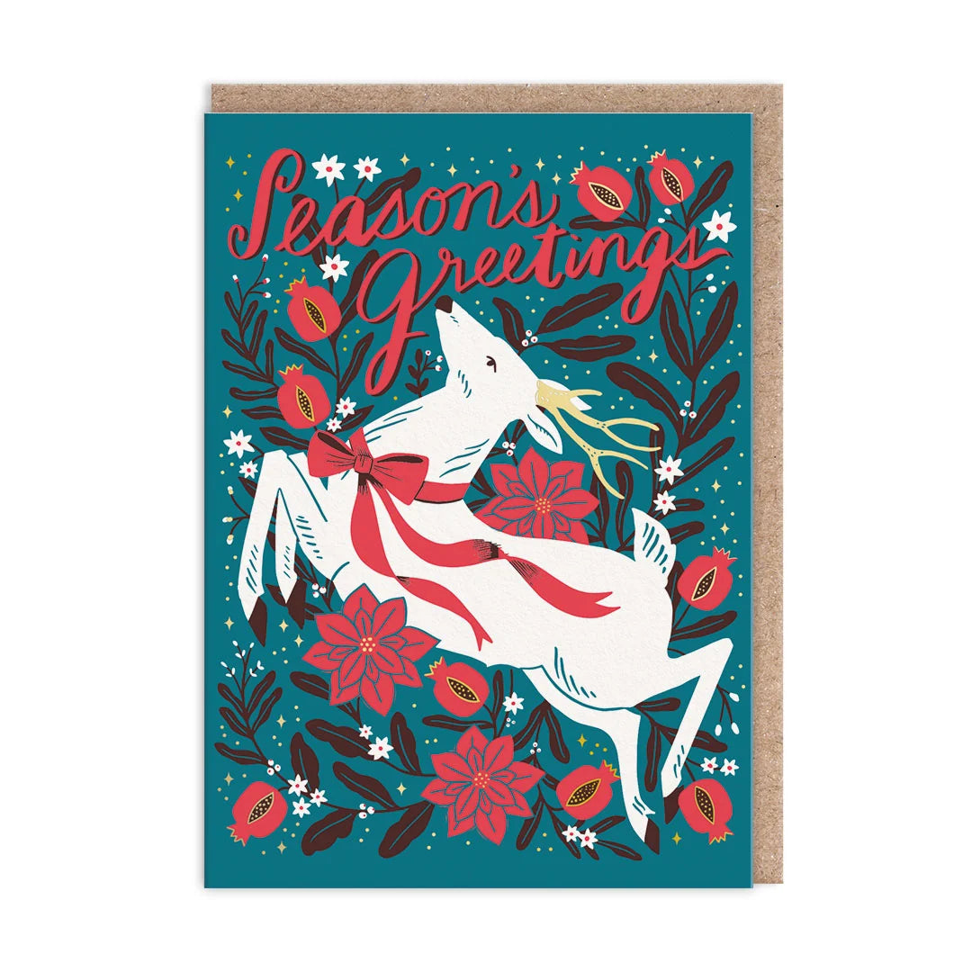 Hello!Lucky Charity Christmas Cards - Red & Blue (Pack of 9)