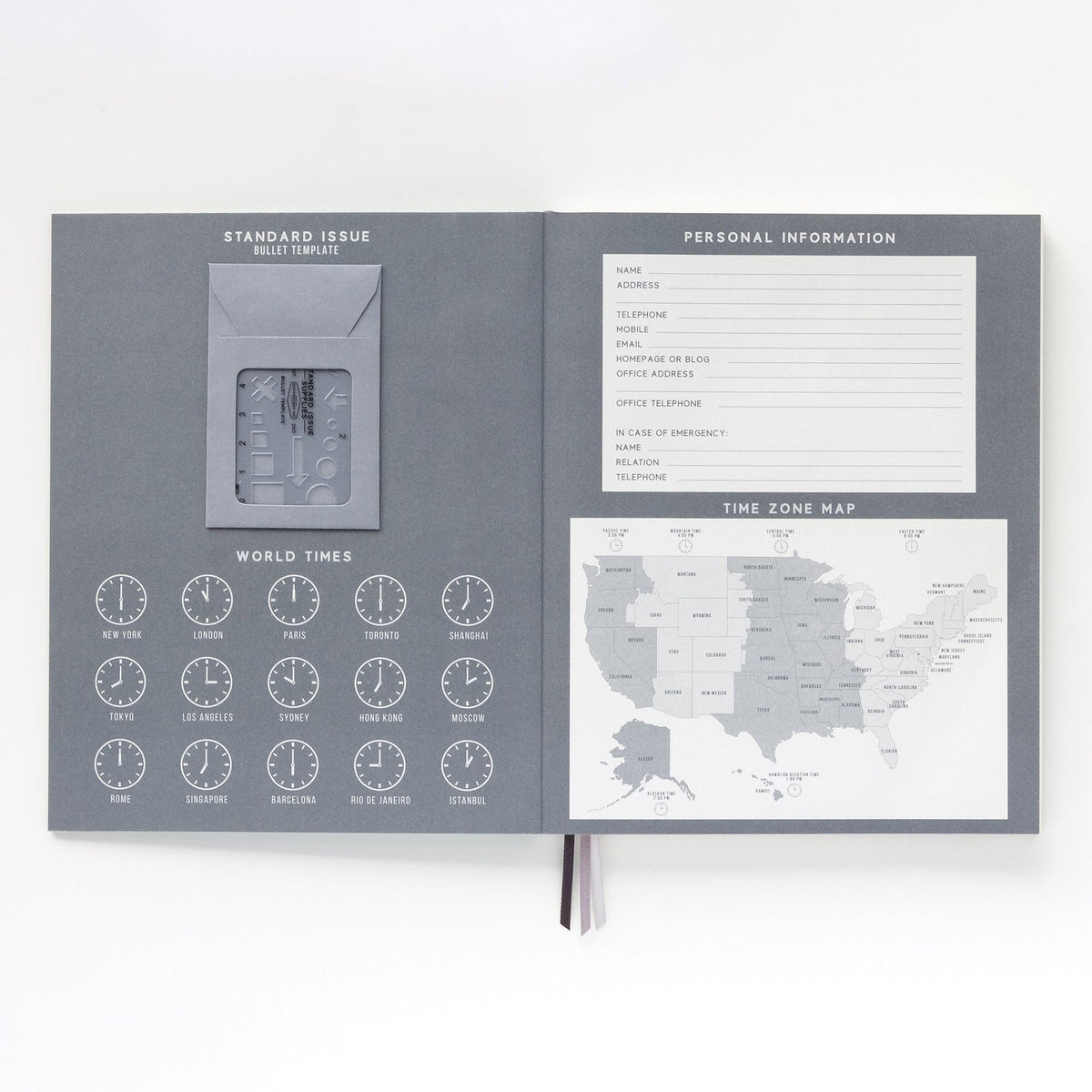 Army Green & Chilli Hardcover Notebook