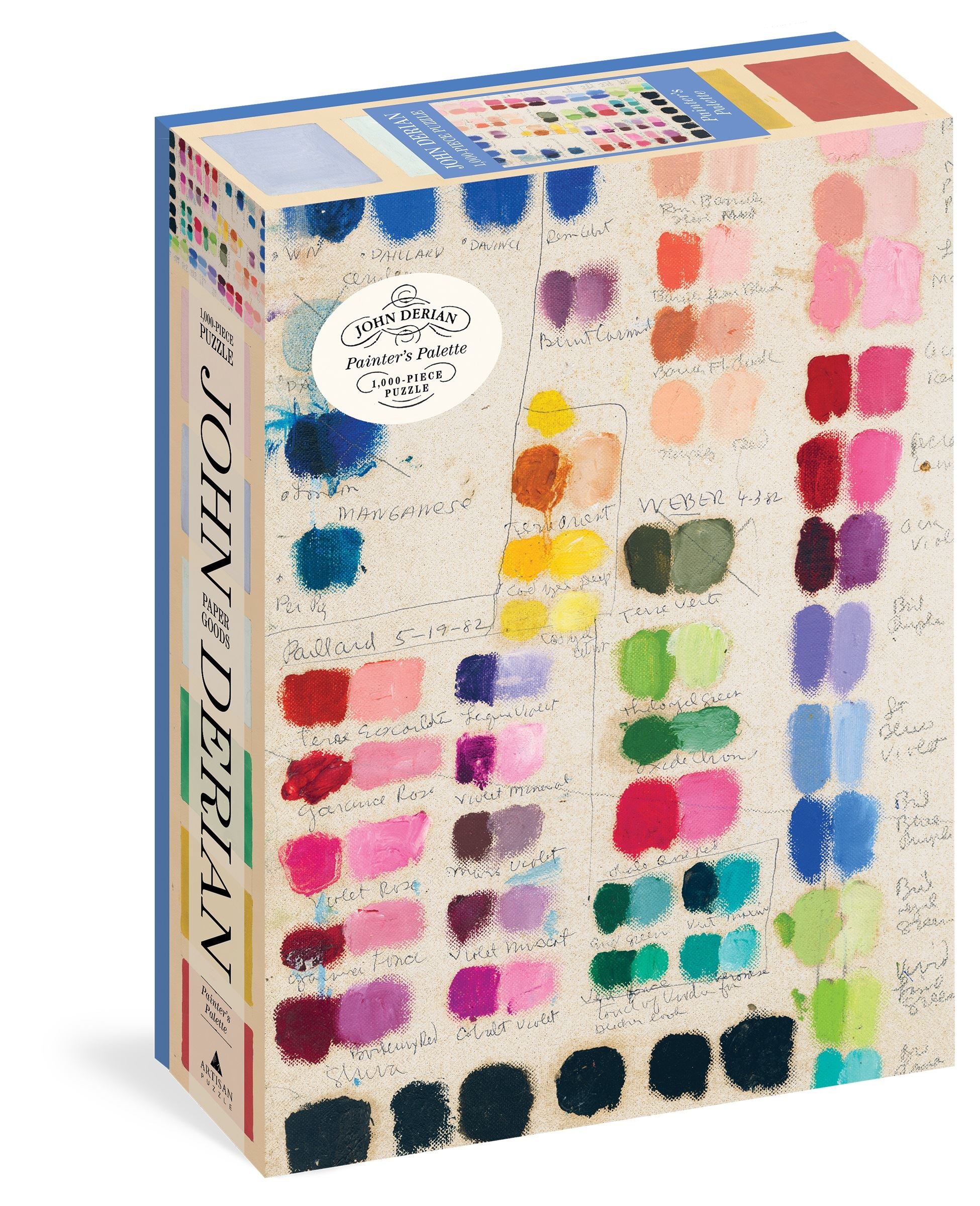 Painters Palette 1000 Piece Jigsaw Puzzle