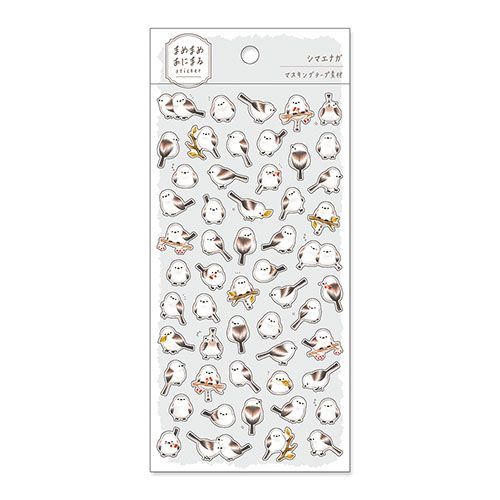 Long-Tailed Tit Sticker Sheet