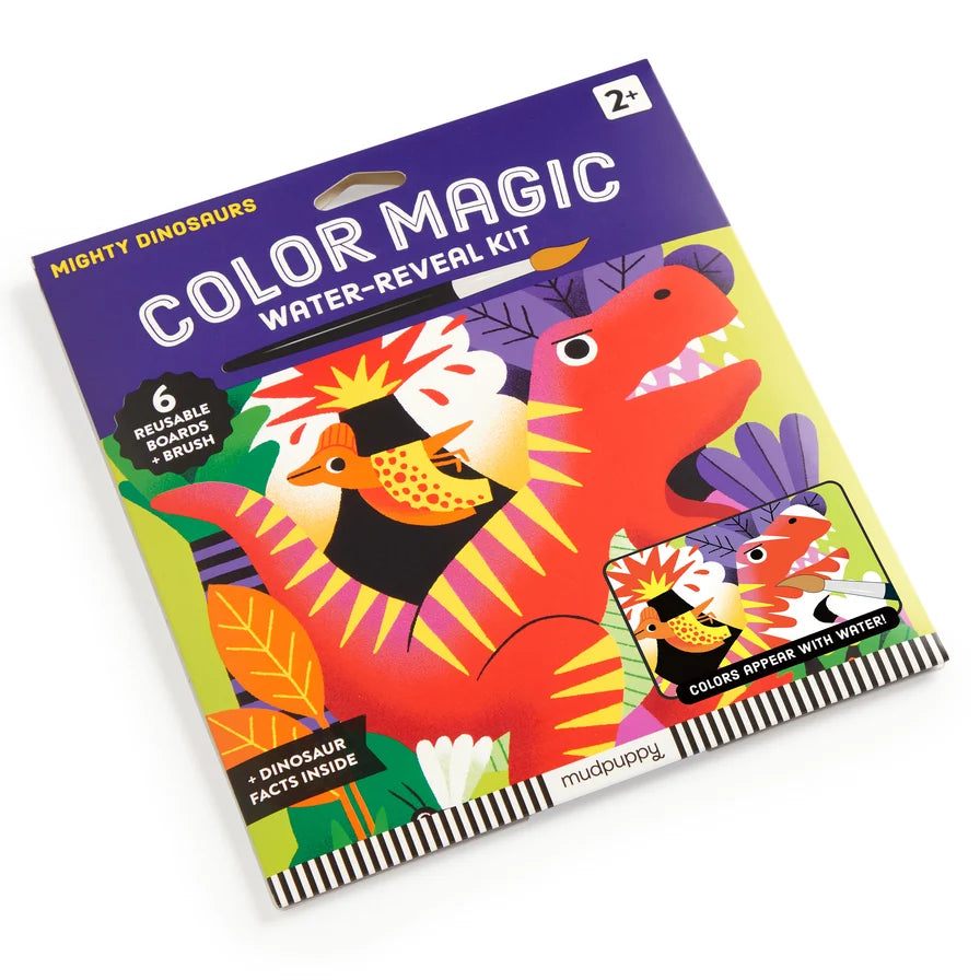 Mighty Dinosaurs Colour Magic Water-Reveal Kit