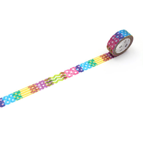 Sheer Marker Pattern Washi Tape