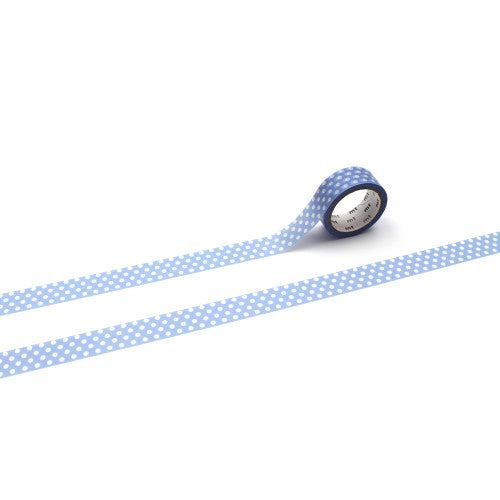 Dot Deep Lightblue Purple MT Washi Tape