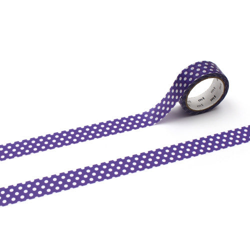 Dot Deep Purple MT Washi Tape