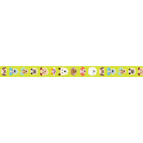 Puppy Face MT Washi Tape