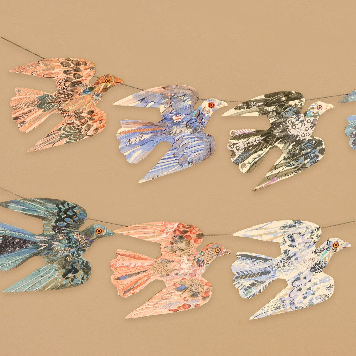 Pigeon Garland by Mark Hearld