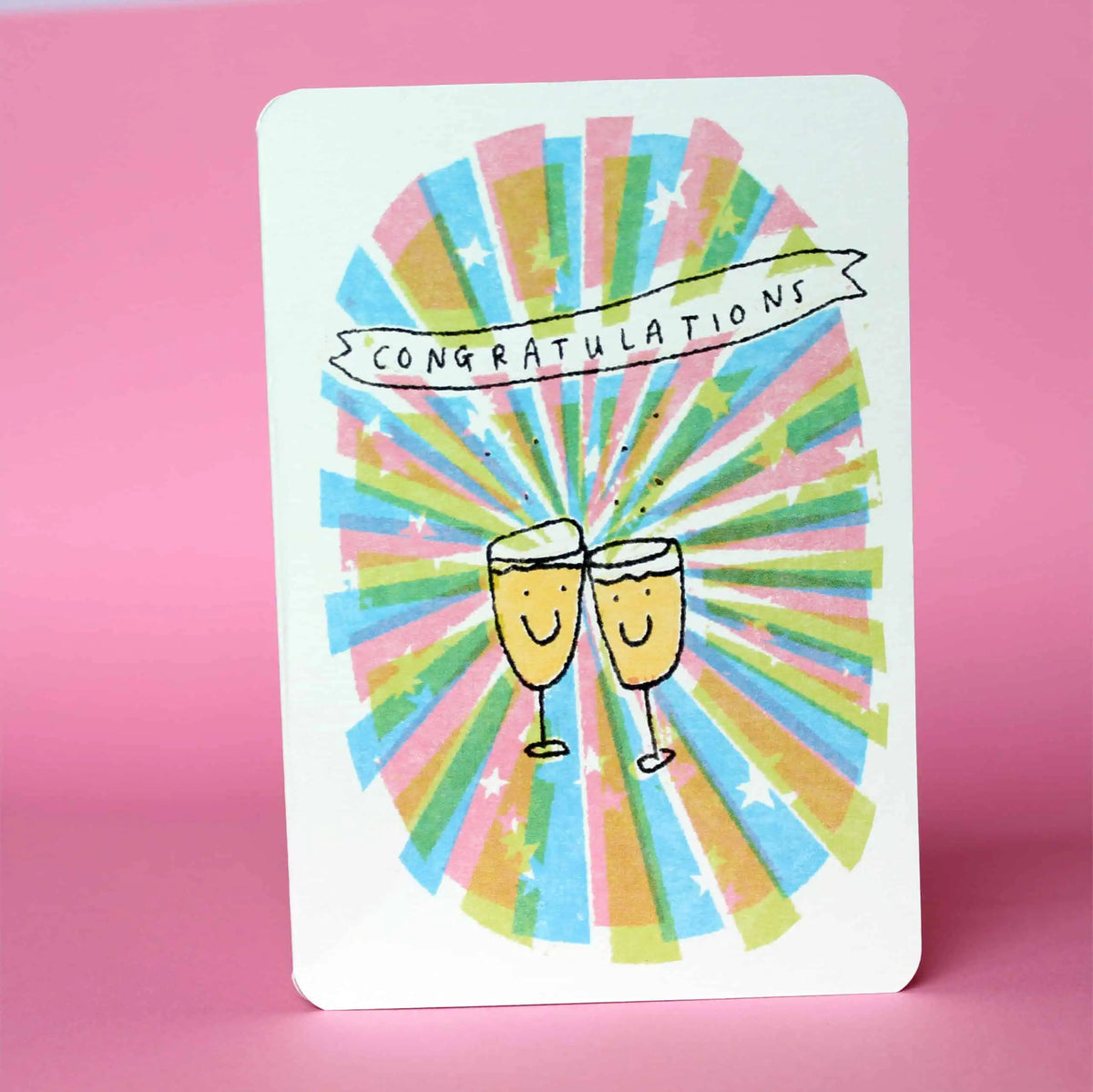 Glasses Congratulations Card