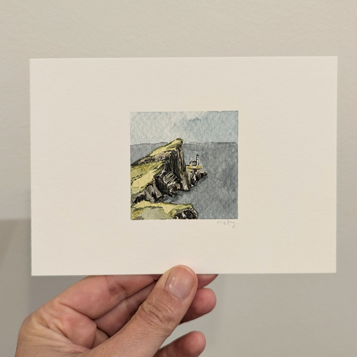 A6 Neist Point Lighthouse Print
