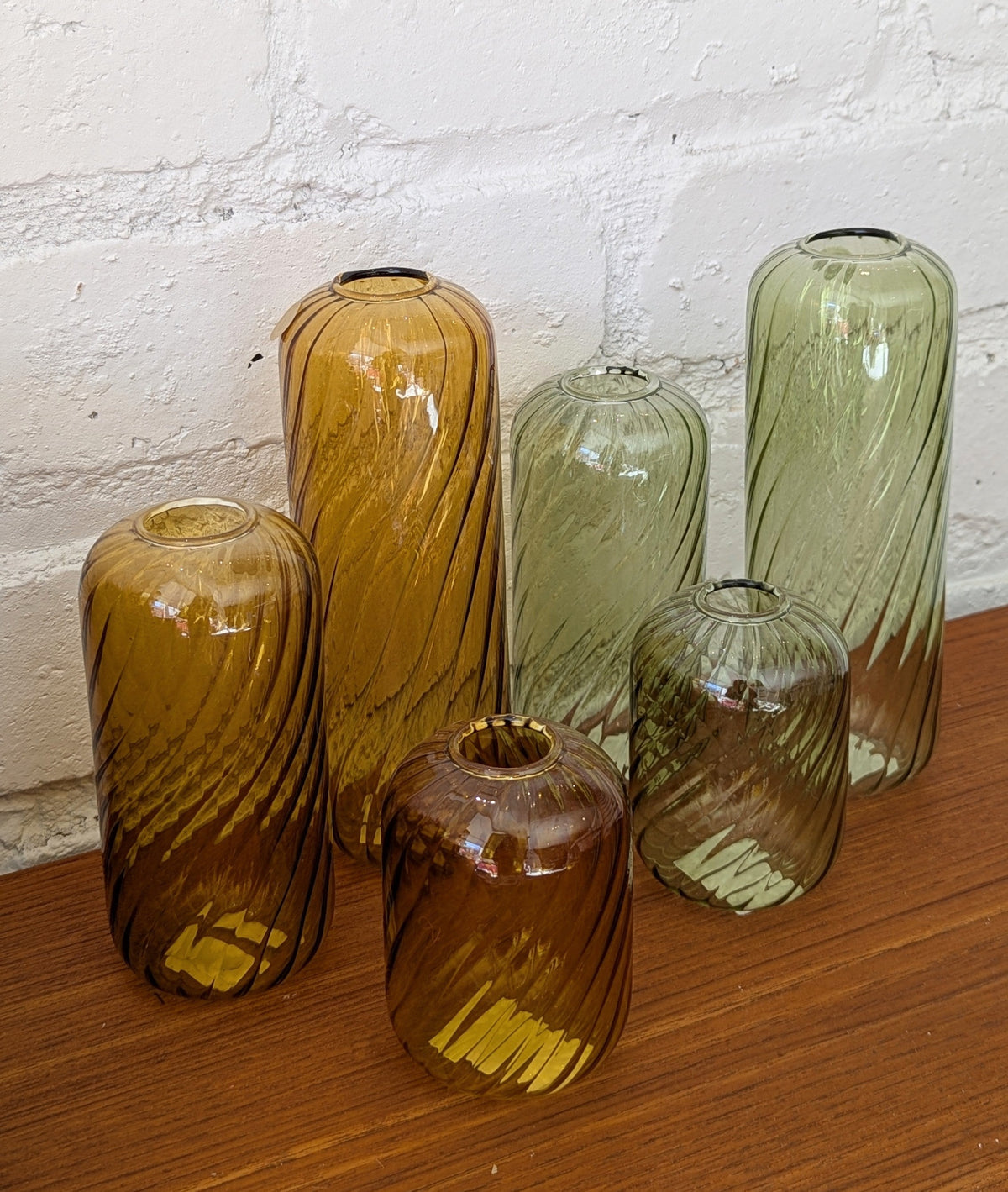 Yellow Fleur Vases