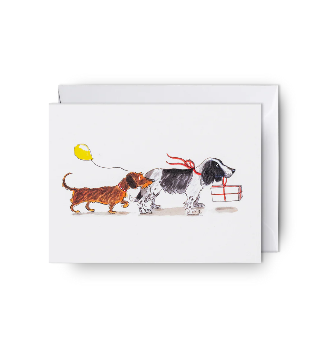 Party Guests Mini Birthday Card