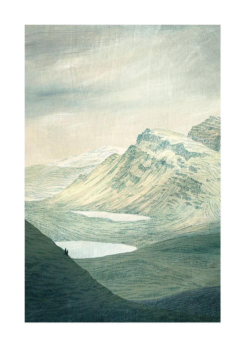 A4 Quiraing Art Print