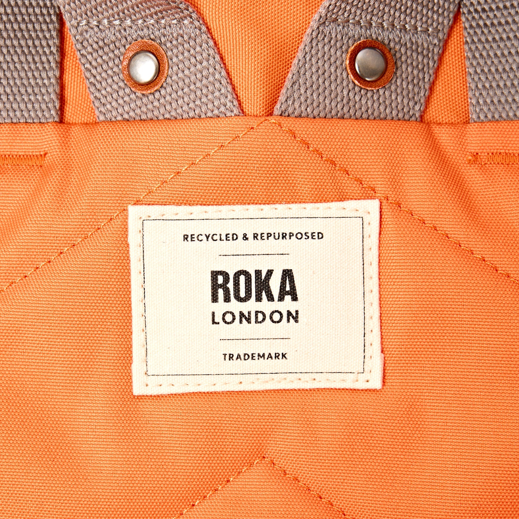 Medium Jaffa Orange Sustainable Finchley Backpack