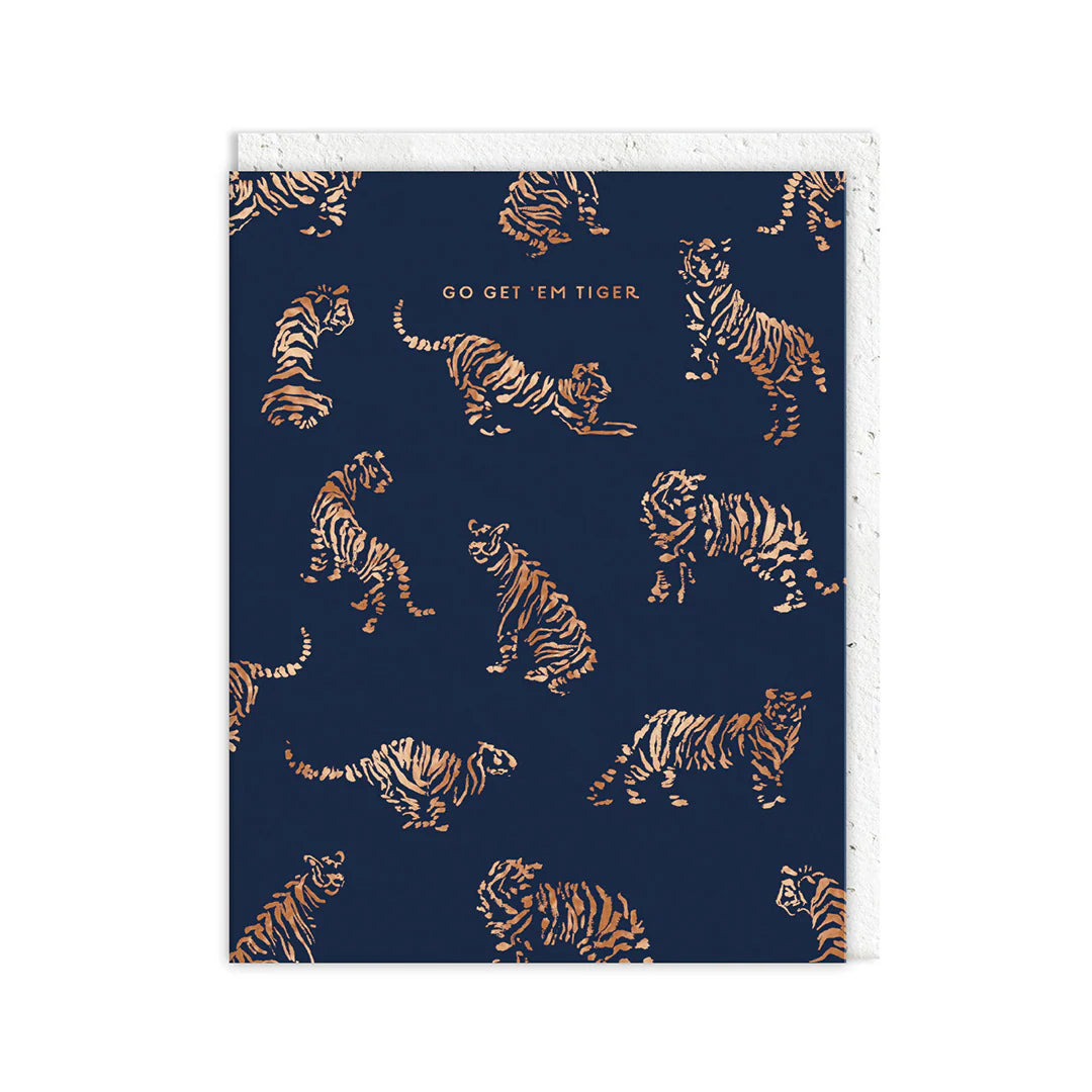 Go Get 'Em Tiger Card