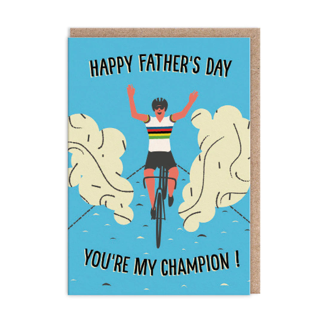 Father's Day Champion Cyclist Card
