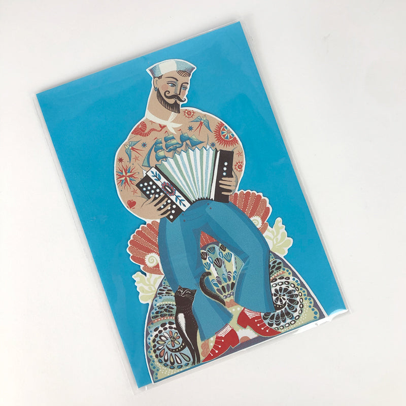 Sarah Young - Bert Sailor Fold Out Card