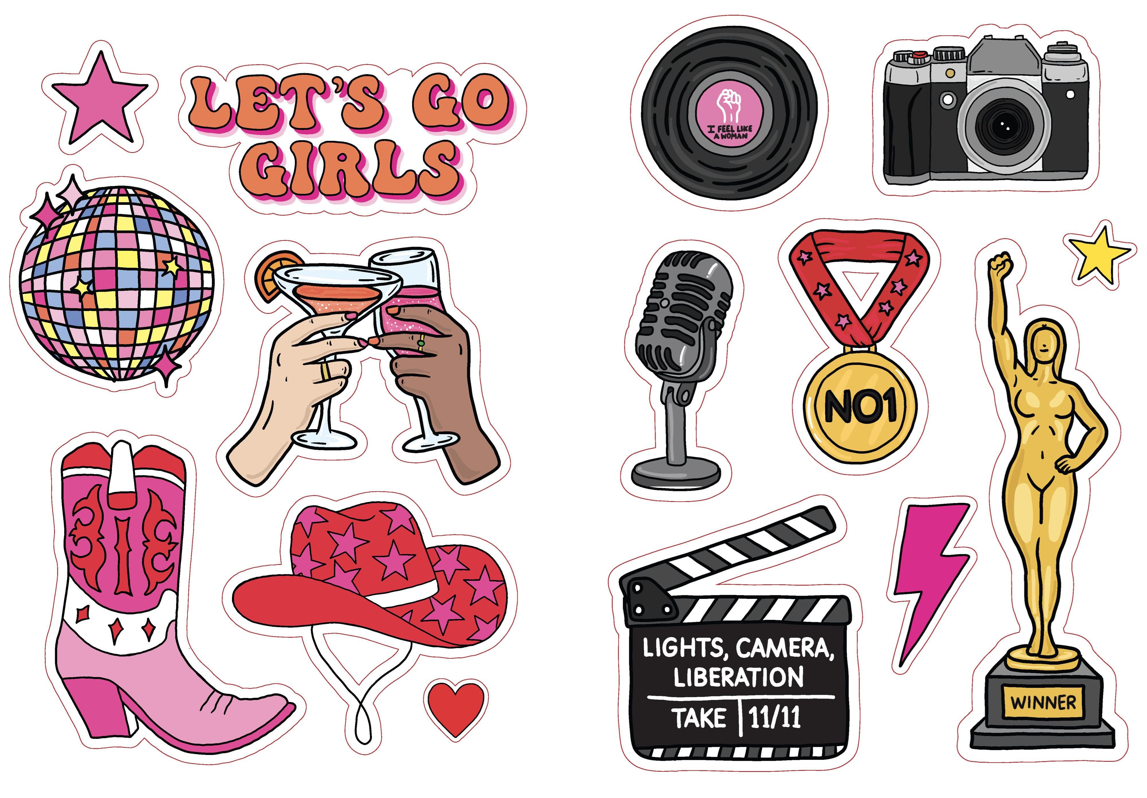 Stickers Against The Patriarchy