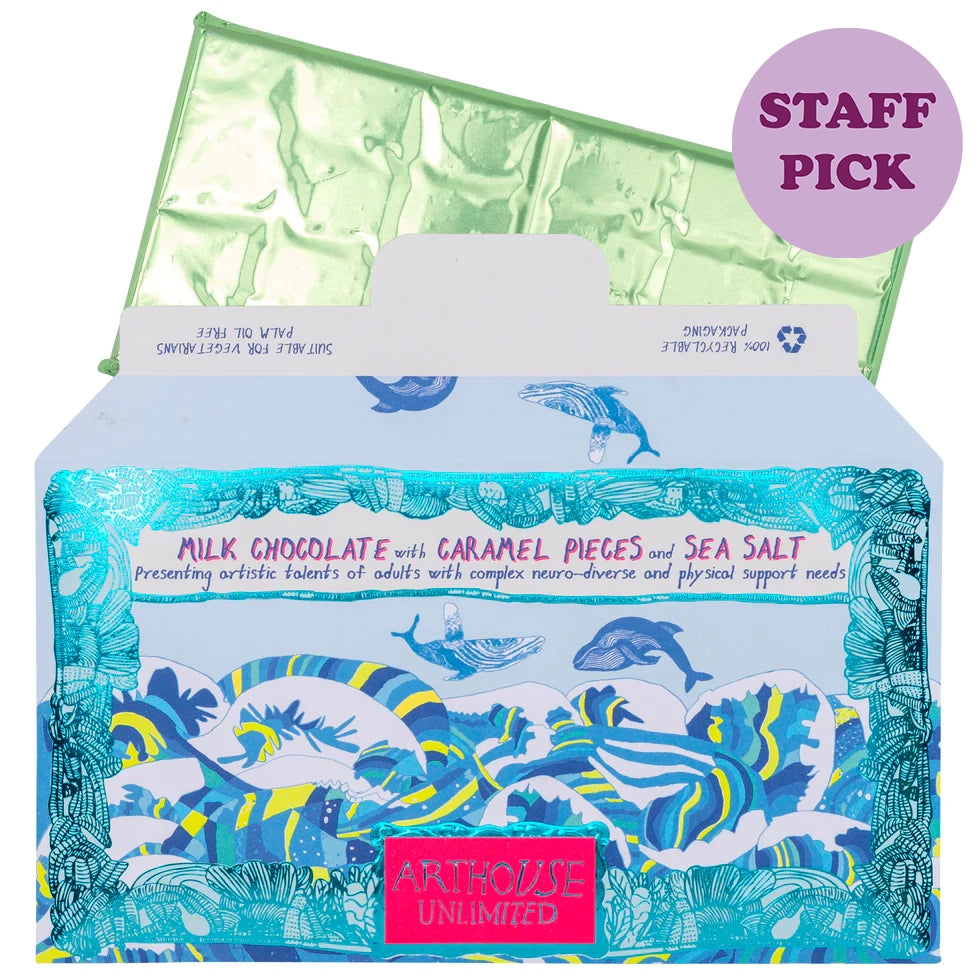 Swim With Whales Caramel & Sea Salt Milk Chocolate