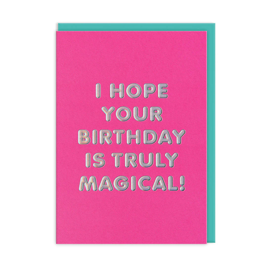 Truly Magical Birthday Card