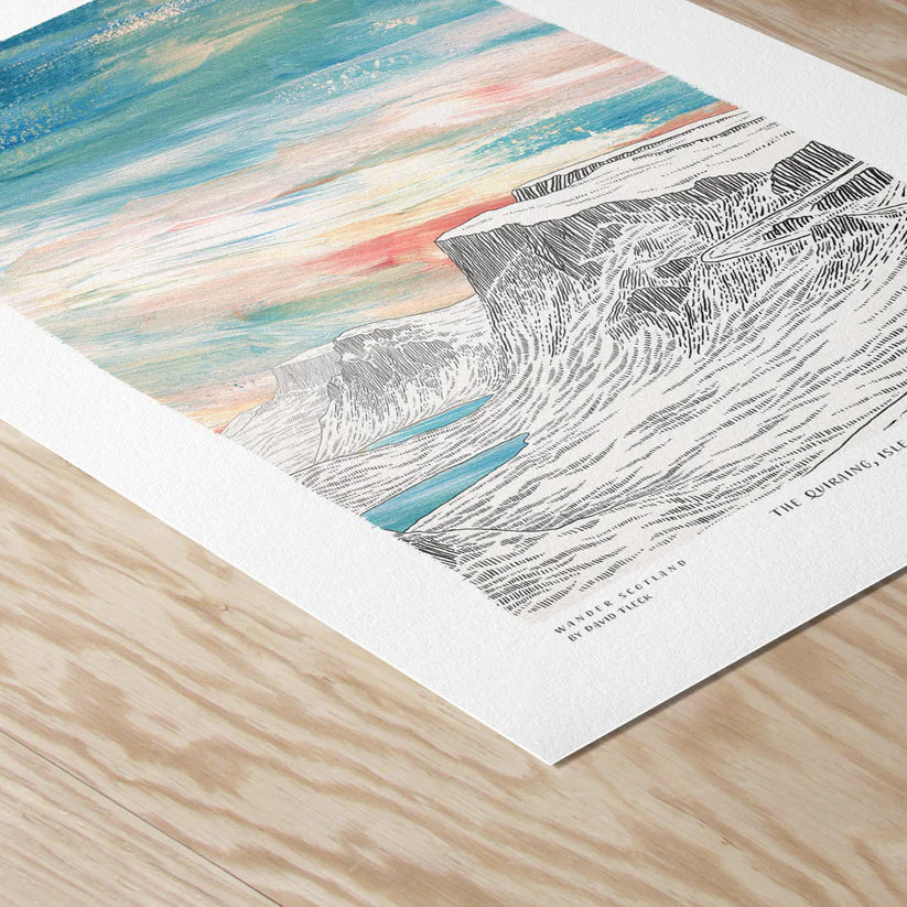A5 The Quiraing Art Print