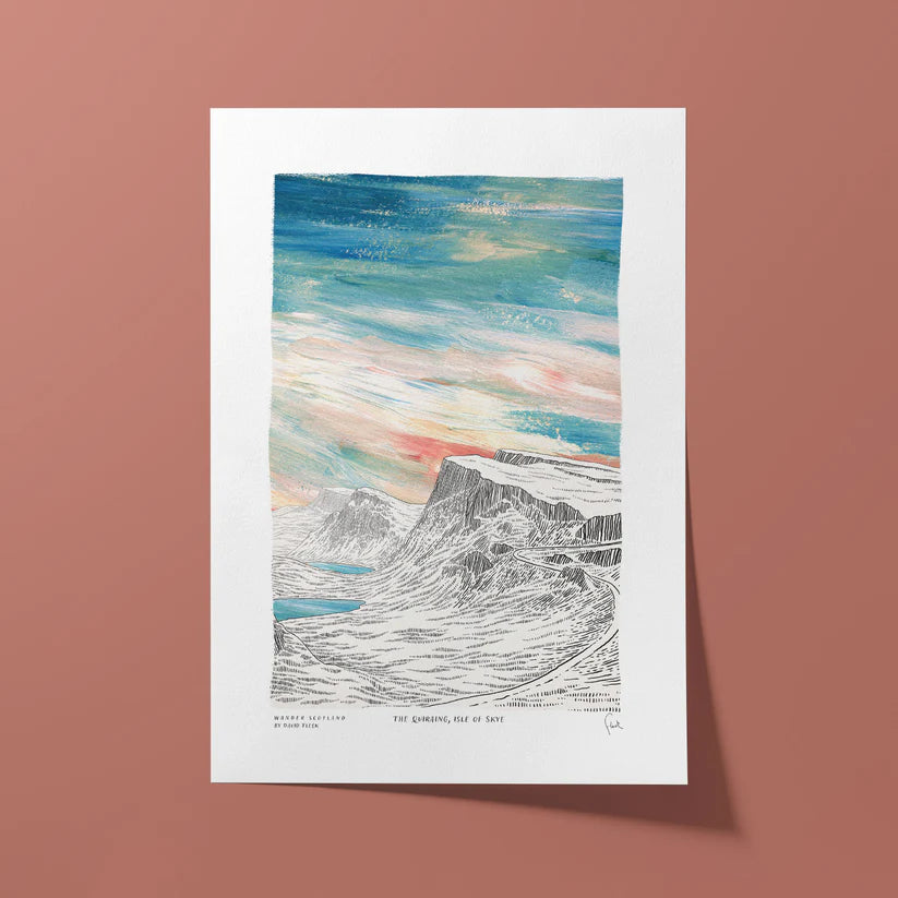 A5 The Quiraing Art Print