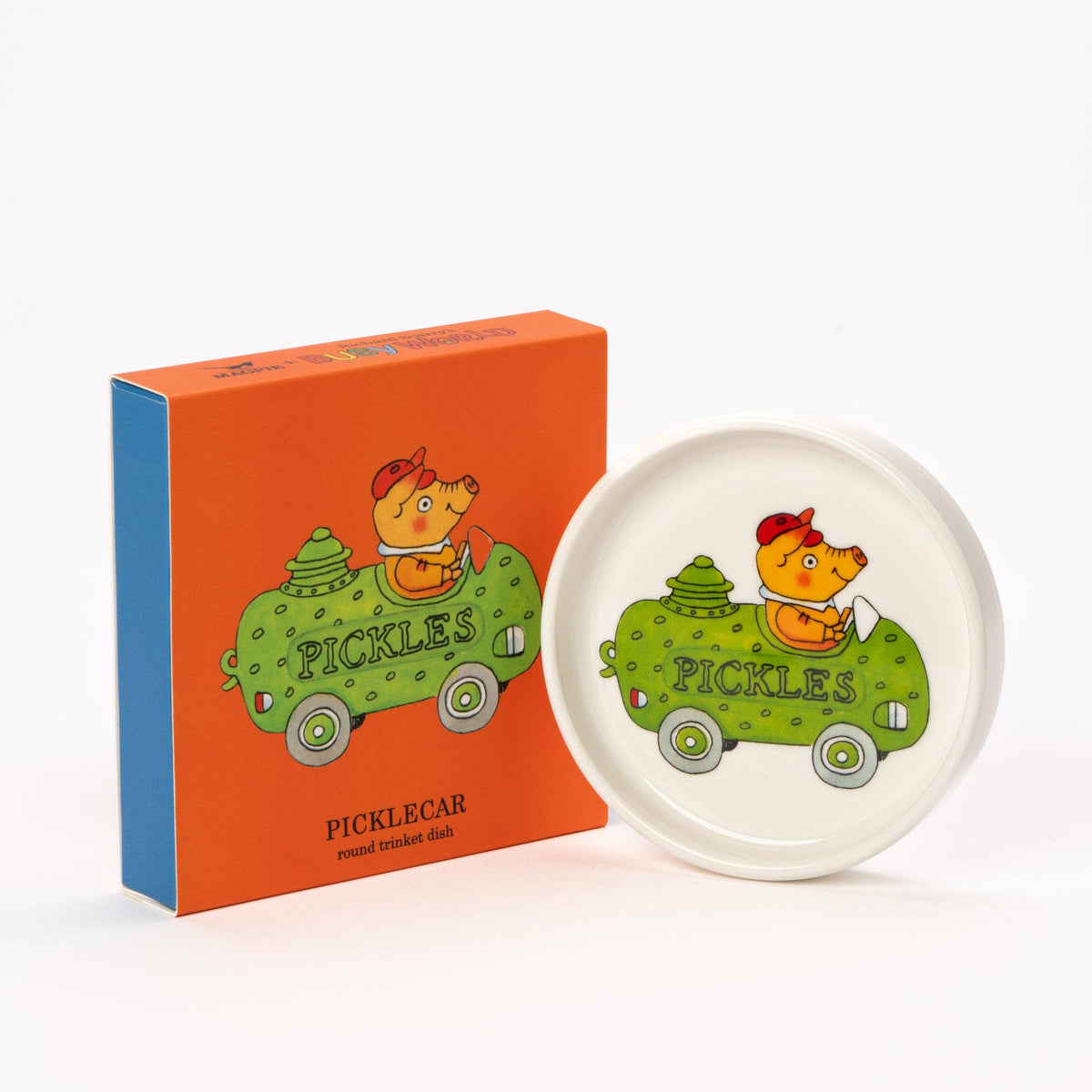 Richard Scarry PickleCar Round Trinket Dish