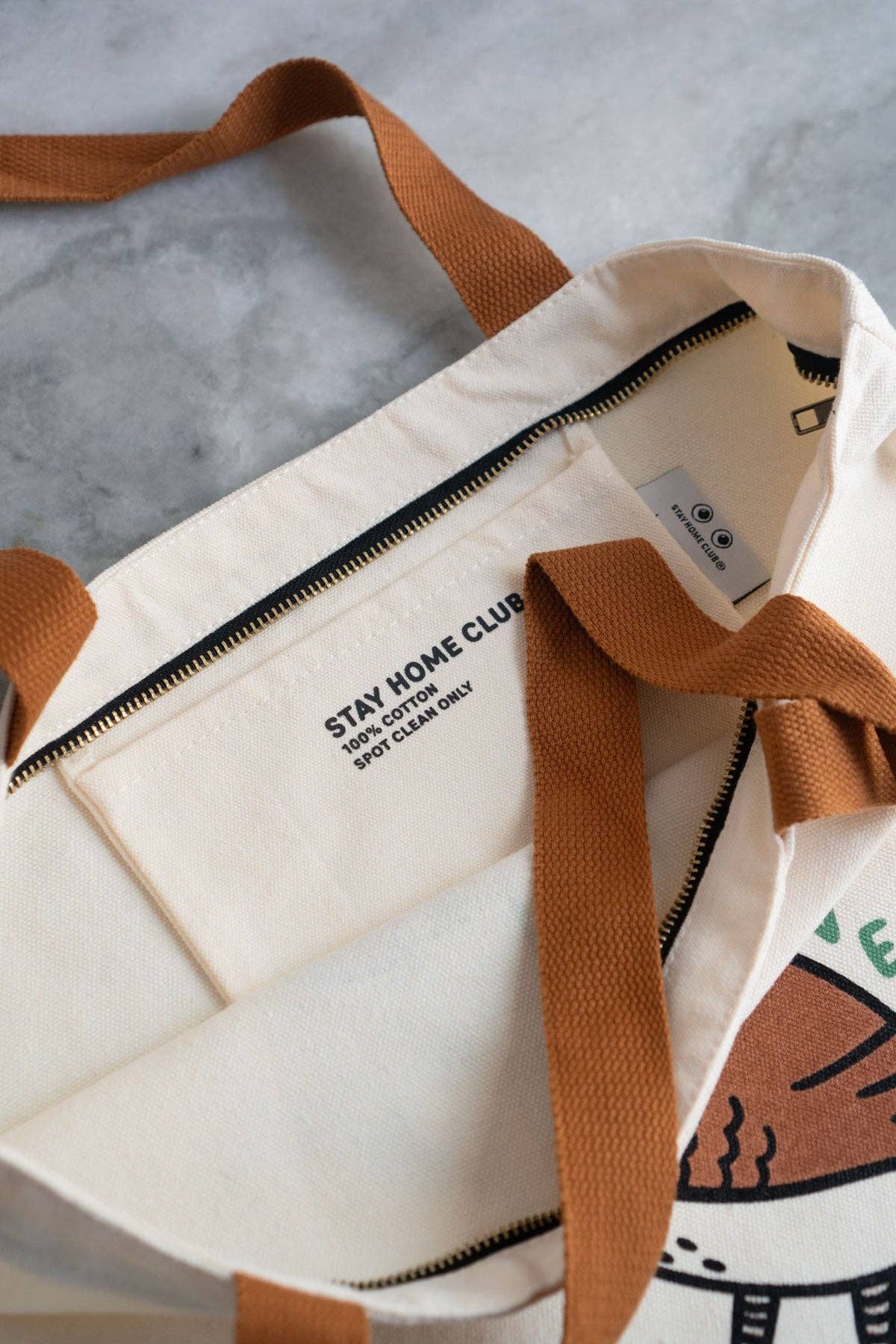 Little Treat Big Zip Tote Bag