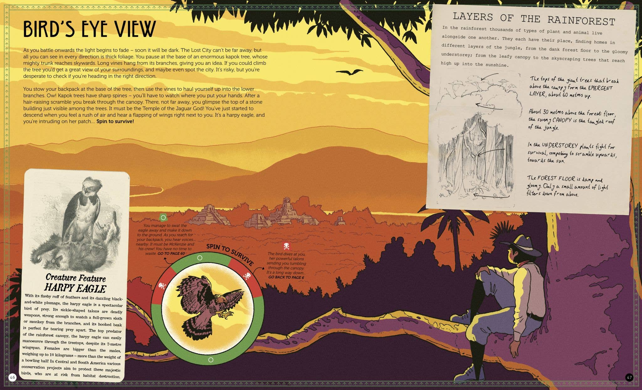 Spin to Survive : Deadly Jungle