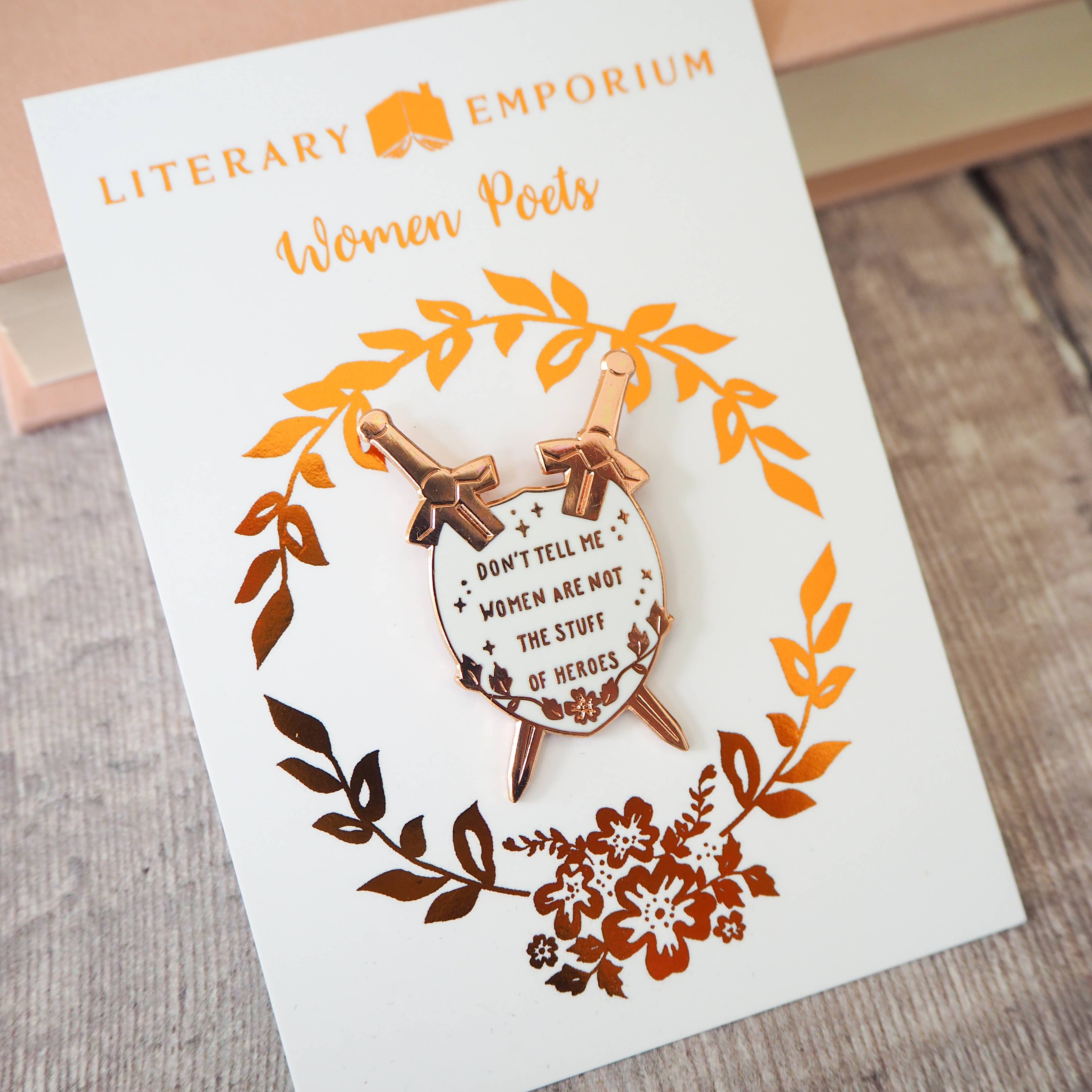 Qiu Jin Enamel Pin Badge