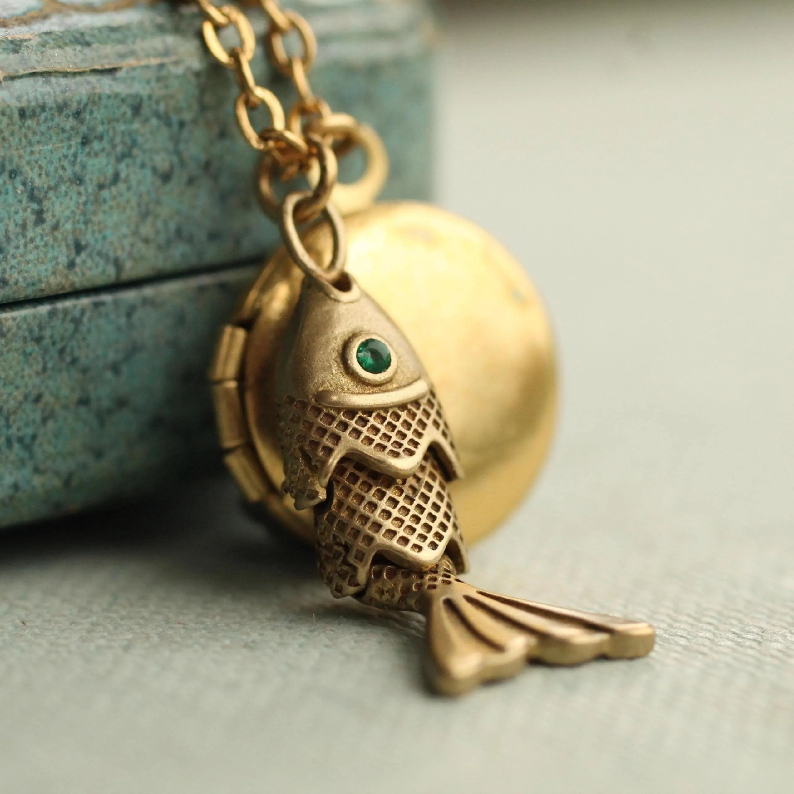 Moving Fish Locket