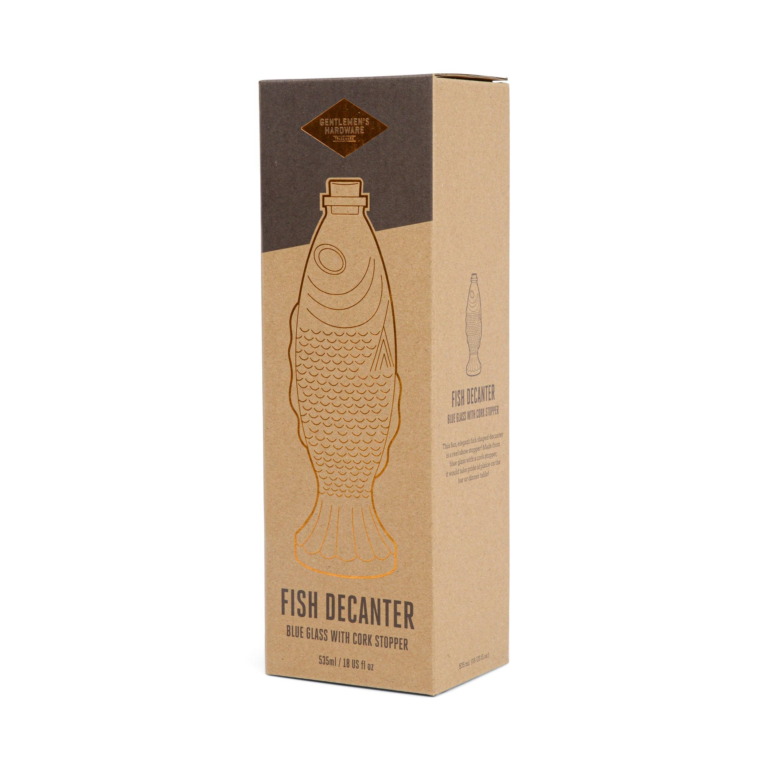 Gentlemen's Hardware Fish Decanter