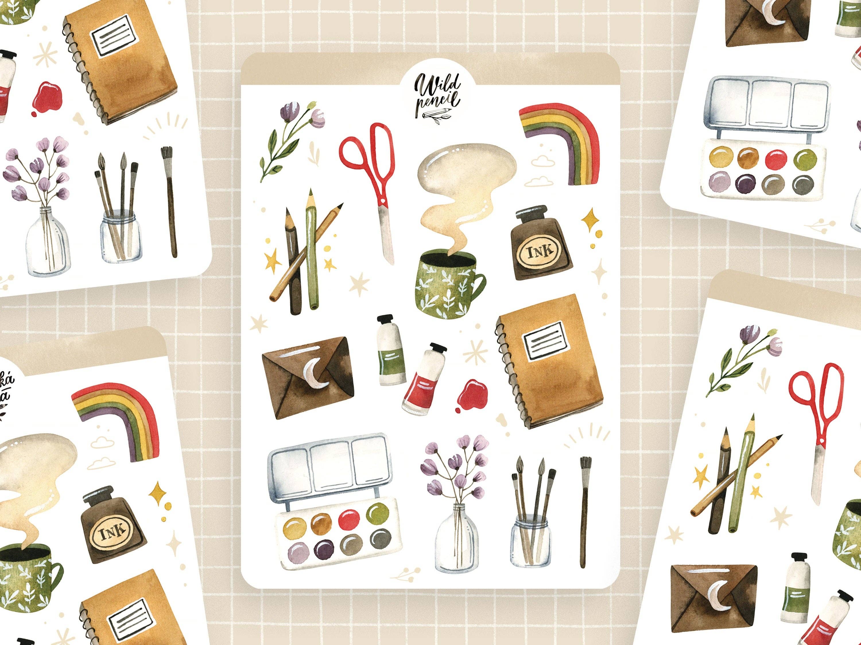 Creativity Sticker Sheet