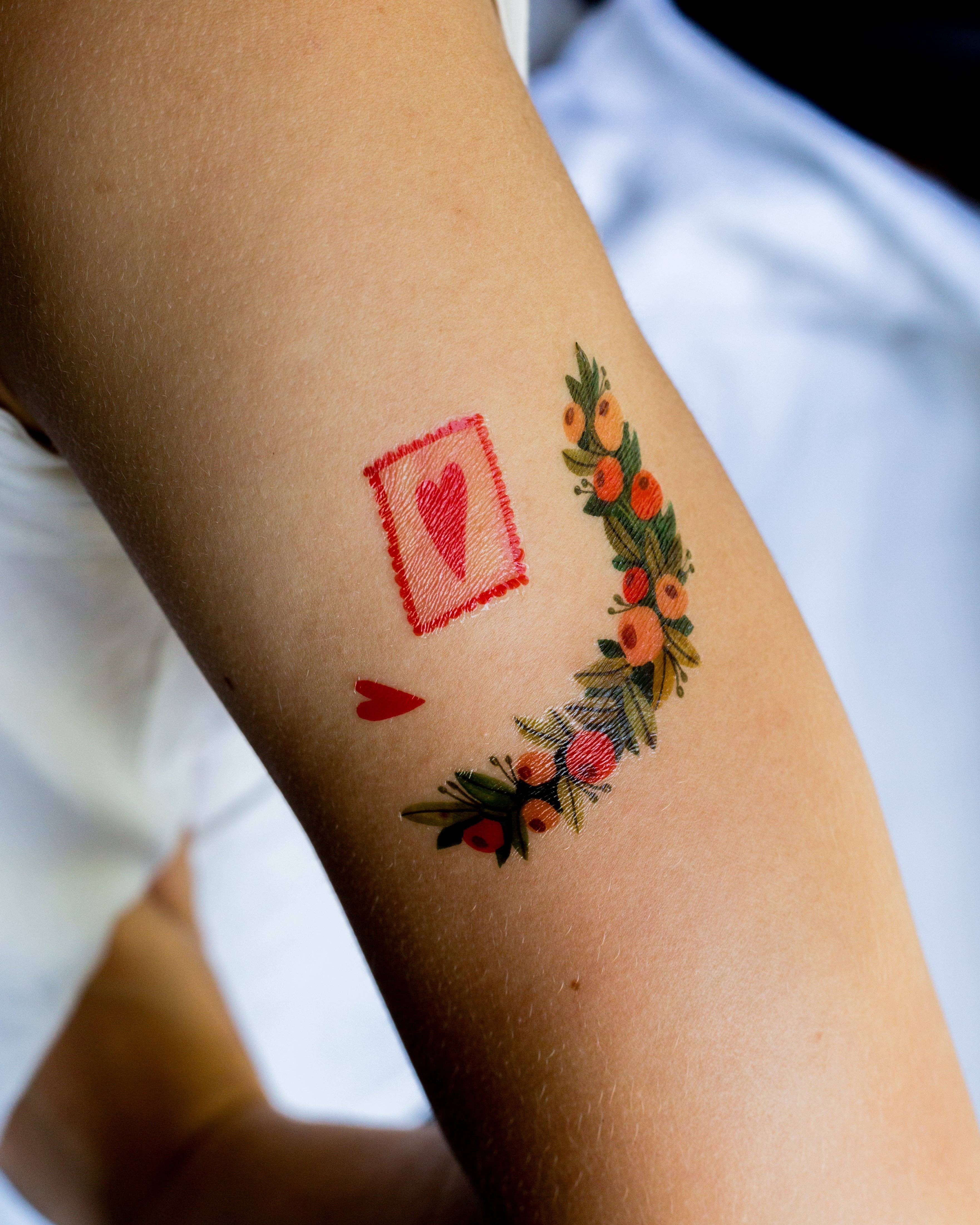 Late Summer Temporary Tattoos