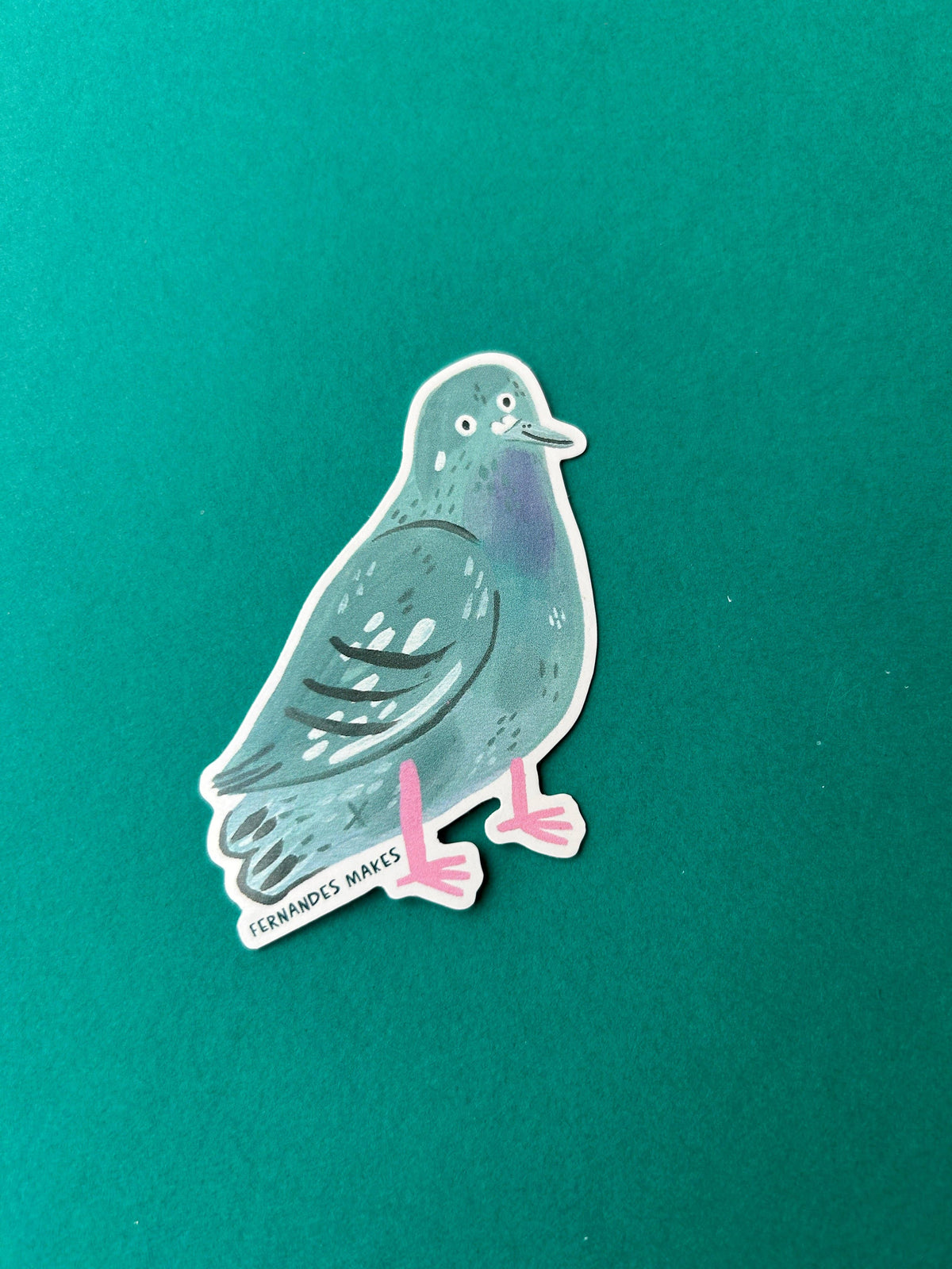 Pigeon Vinyl Stickers: Skye