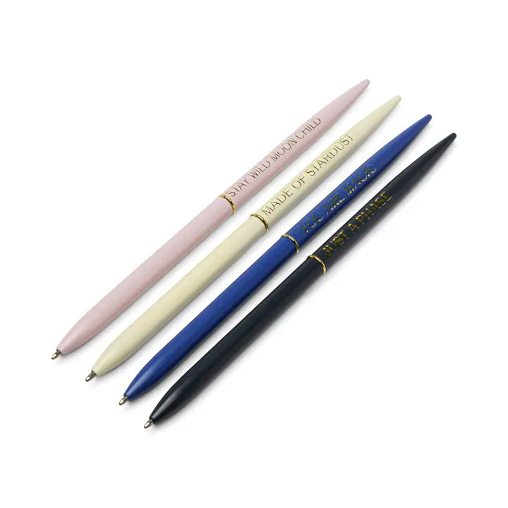 Celestial Twisty Slim Metal Pens