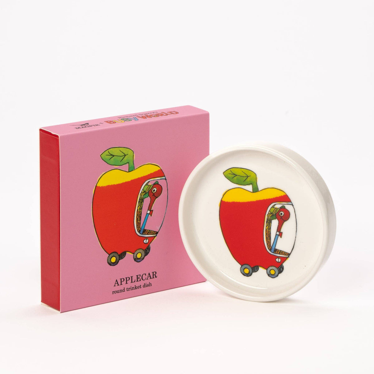 Richard Scarry Applecar Round Trinket Dish