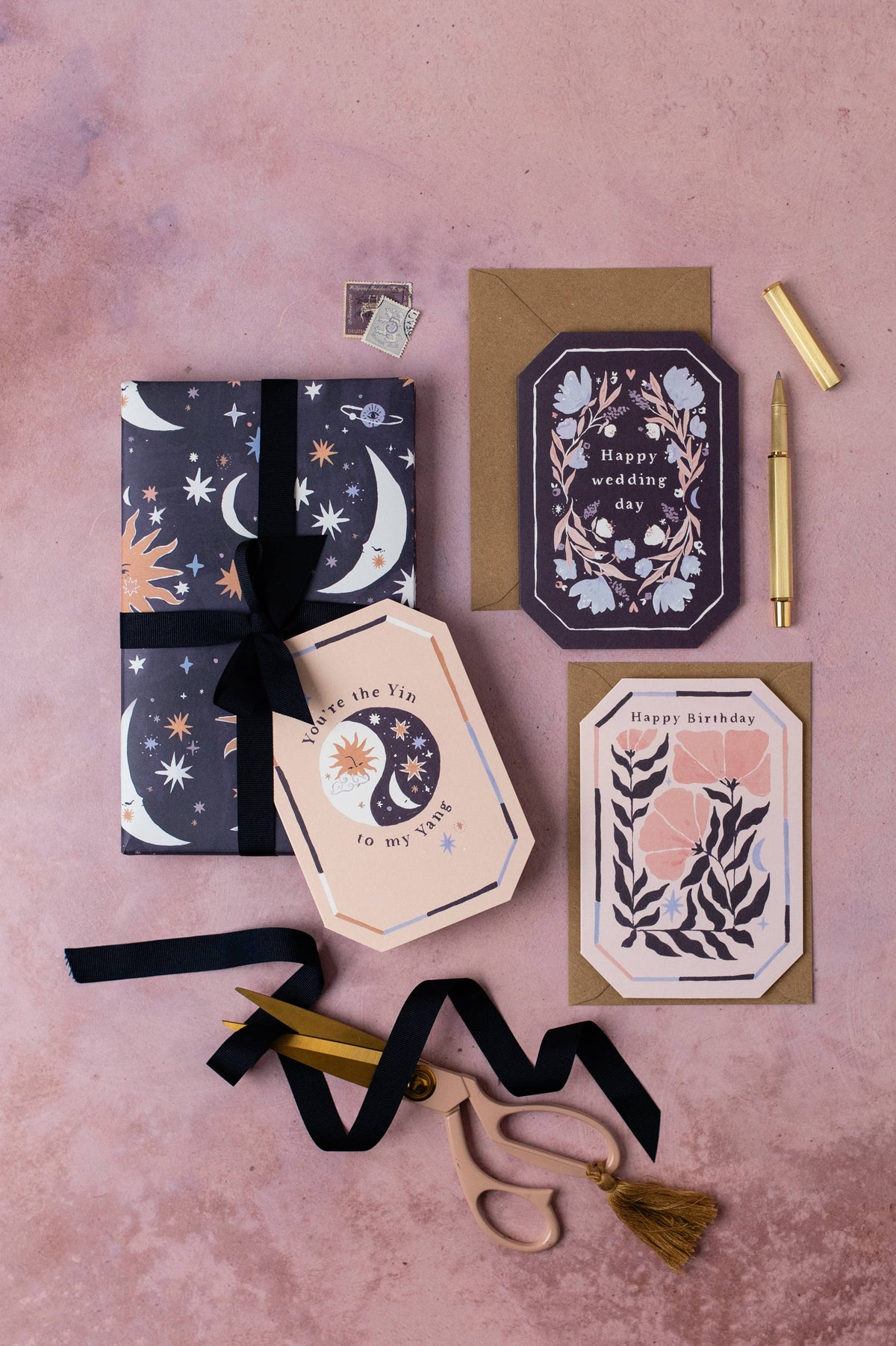 Floral Wedding Card