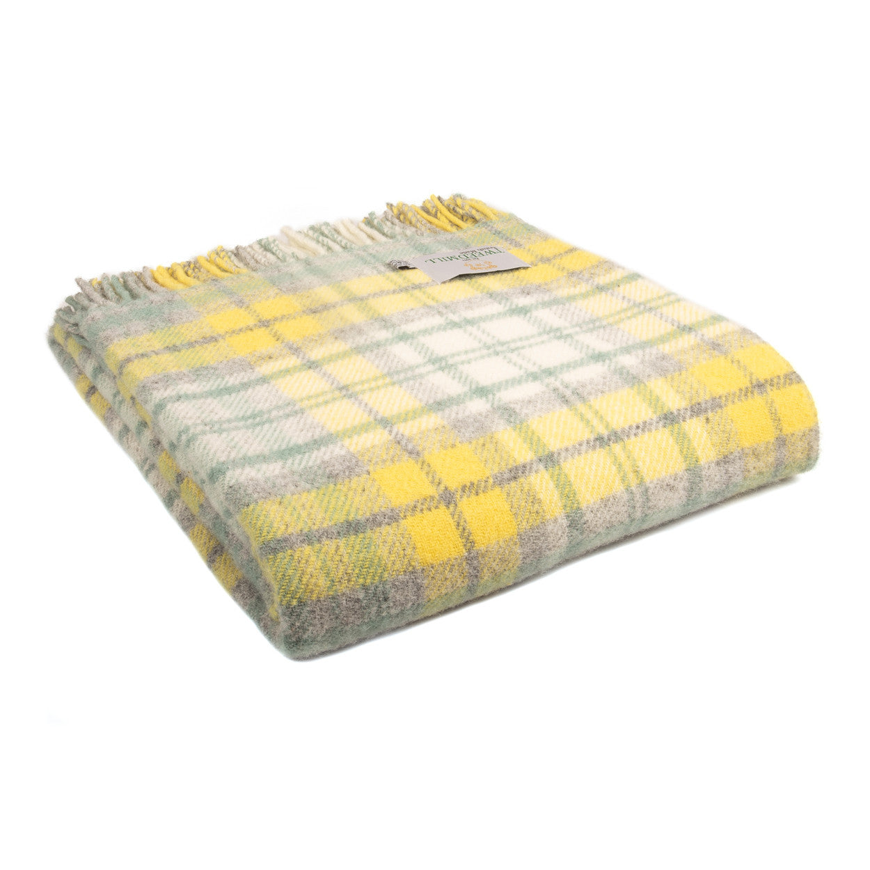 Cottage Ocean Check Throw
