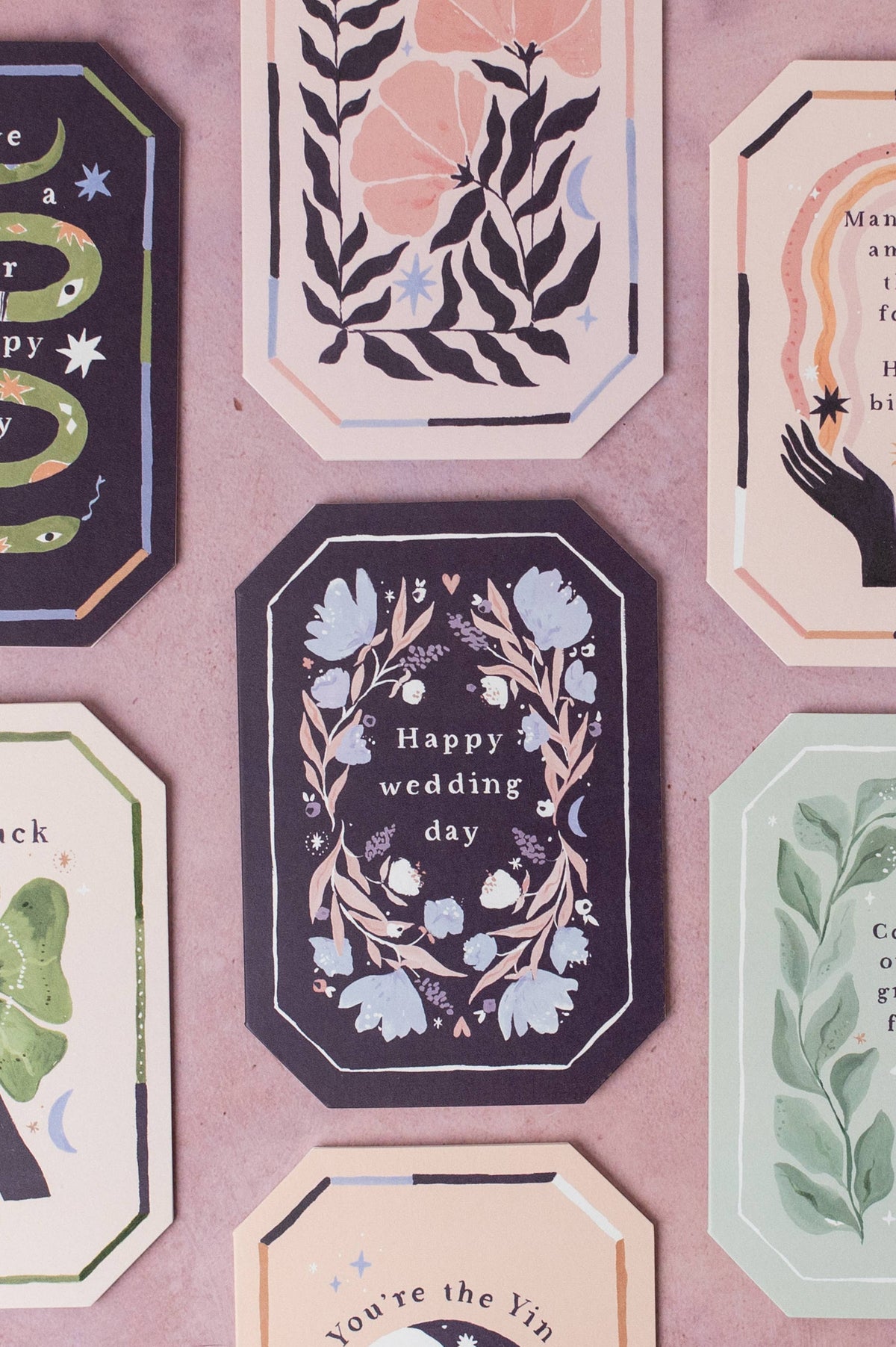 Floral Wedding Card